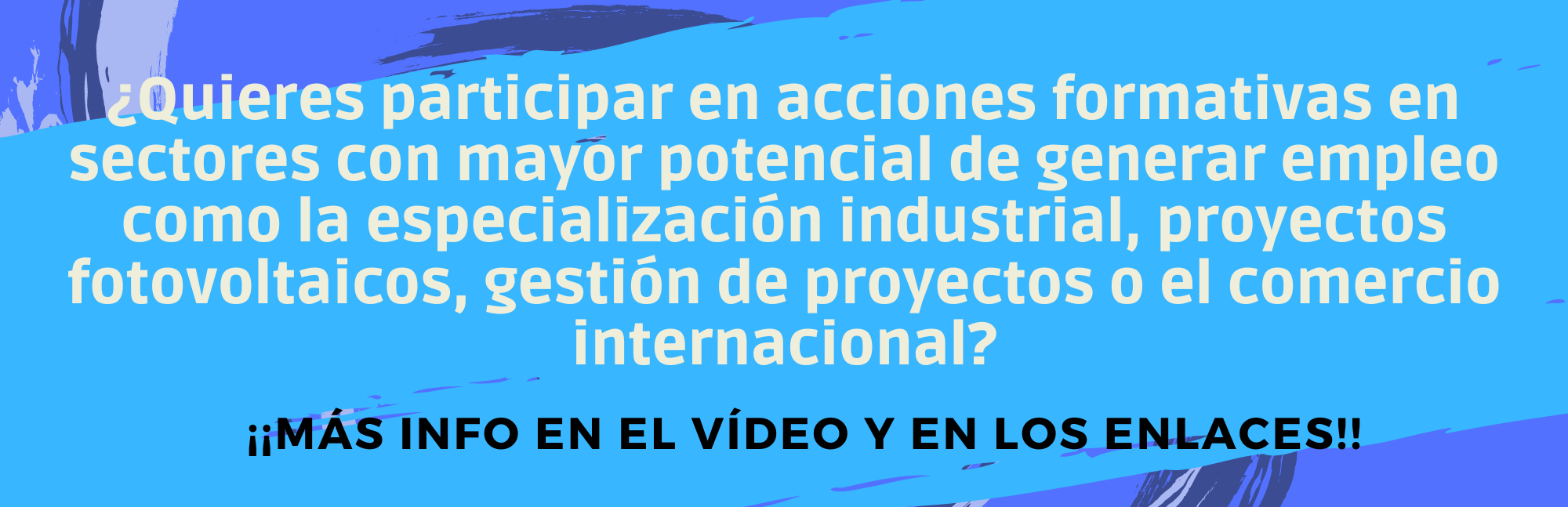 cartel inferior del estand