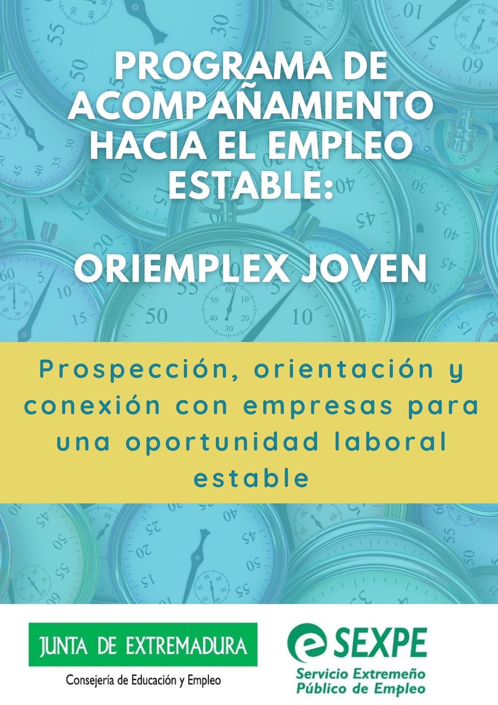 cartel derecho del estand